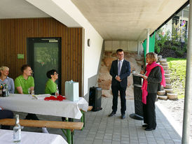 Einweihung der Katholischen Kindertagesstätte St. Vinzenz 2023 (Foto: Karl-Franz Thiede)